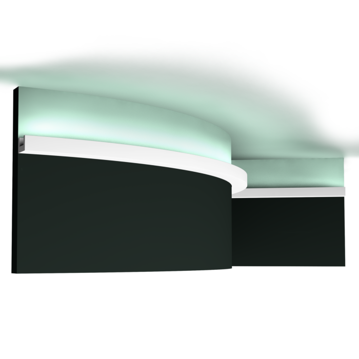 CX190F Многофункциональный профиль под подсветку Гибкий Orac Decor Полиуретан Orac Decor