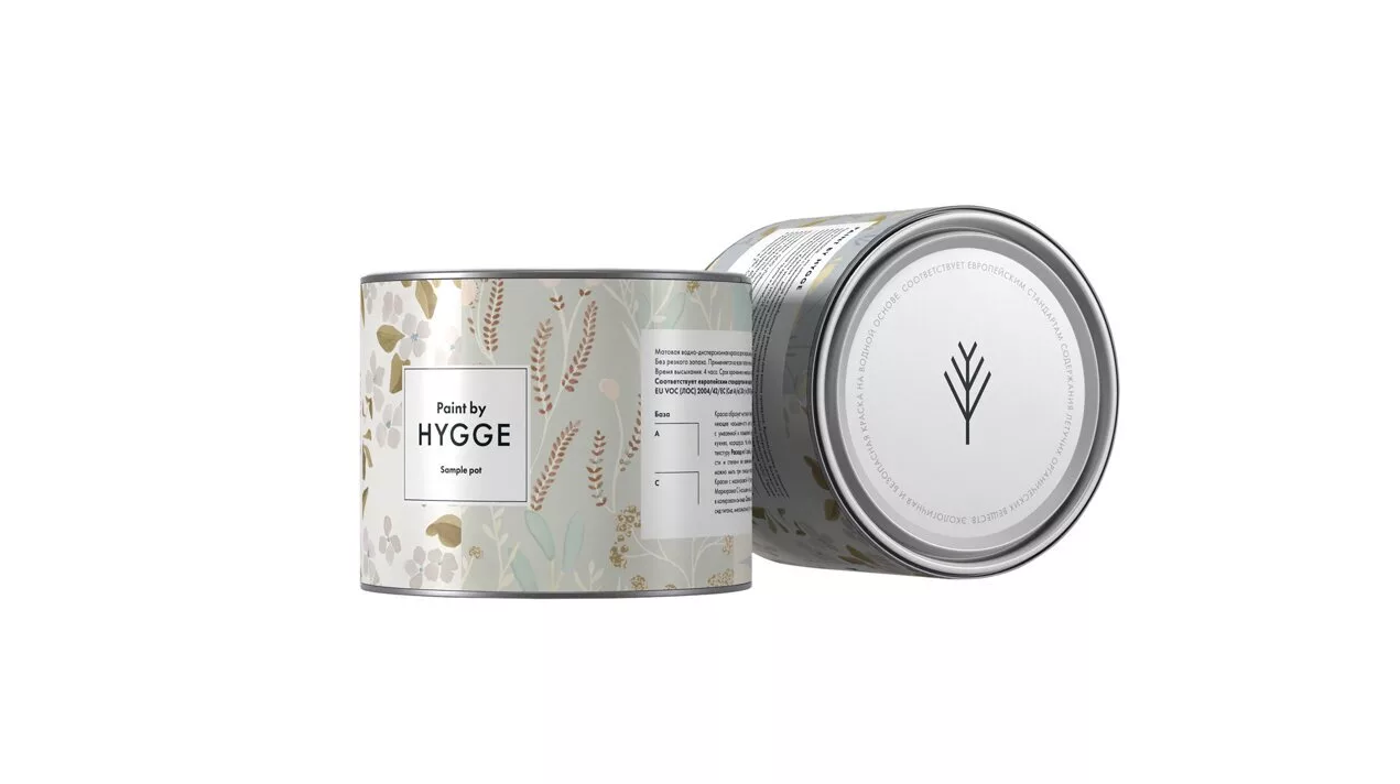 Интерьерная краска HYGGE Fleurs Матовая водно-дисперсионная
