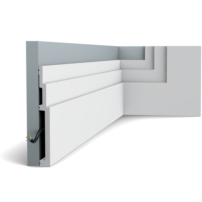 SX181 Плинтус HIGH LINE Orac Decor Дюрополимер Orac Decor