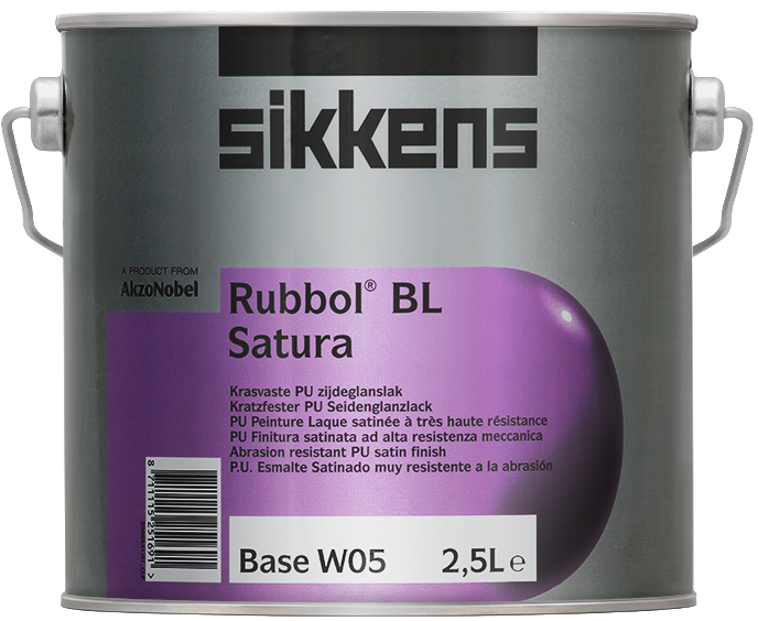 Полуматовая универсальная краска на основе полиуретанового связующего Rubbol BL Satura