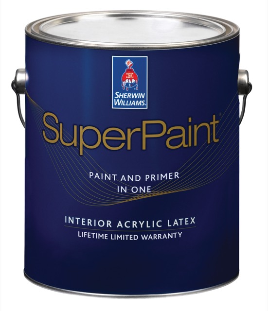 Краска суперматовая SuperPaint Interior Acrylic Latex Flat