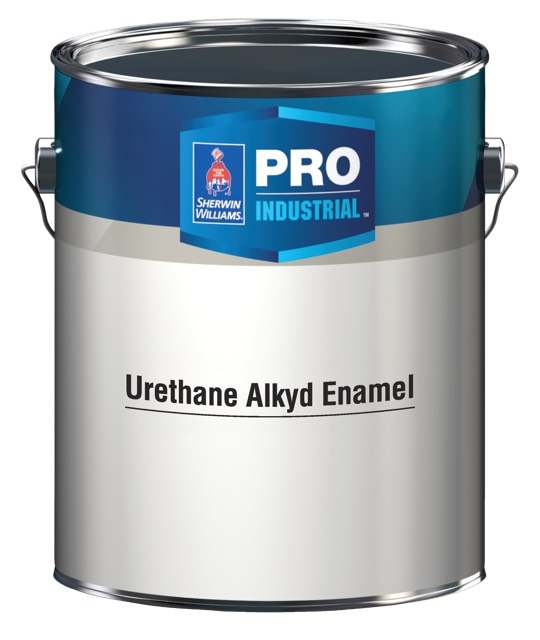 Эмаль алкидно уретановая белая Sherwin Williams Pro Industrial Urethane Alkyd Enamel 3,78 л