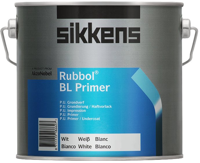 Полуматовая грунтовка (грунтовочная краска) на основе полиуретанового связующего Sikkens Rubbol BL Primer