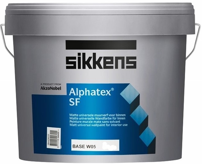 Глубокоматовая краска для стен и потолков Sikkens Alphatex SF