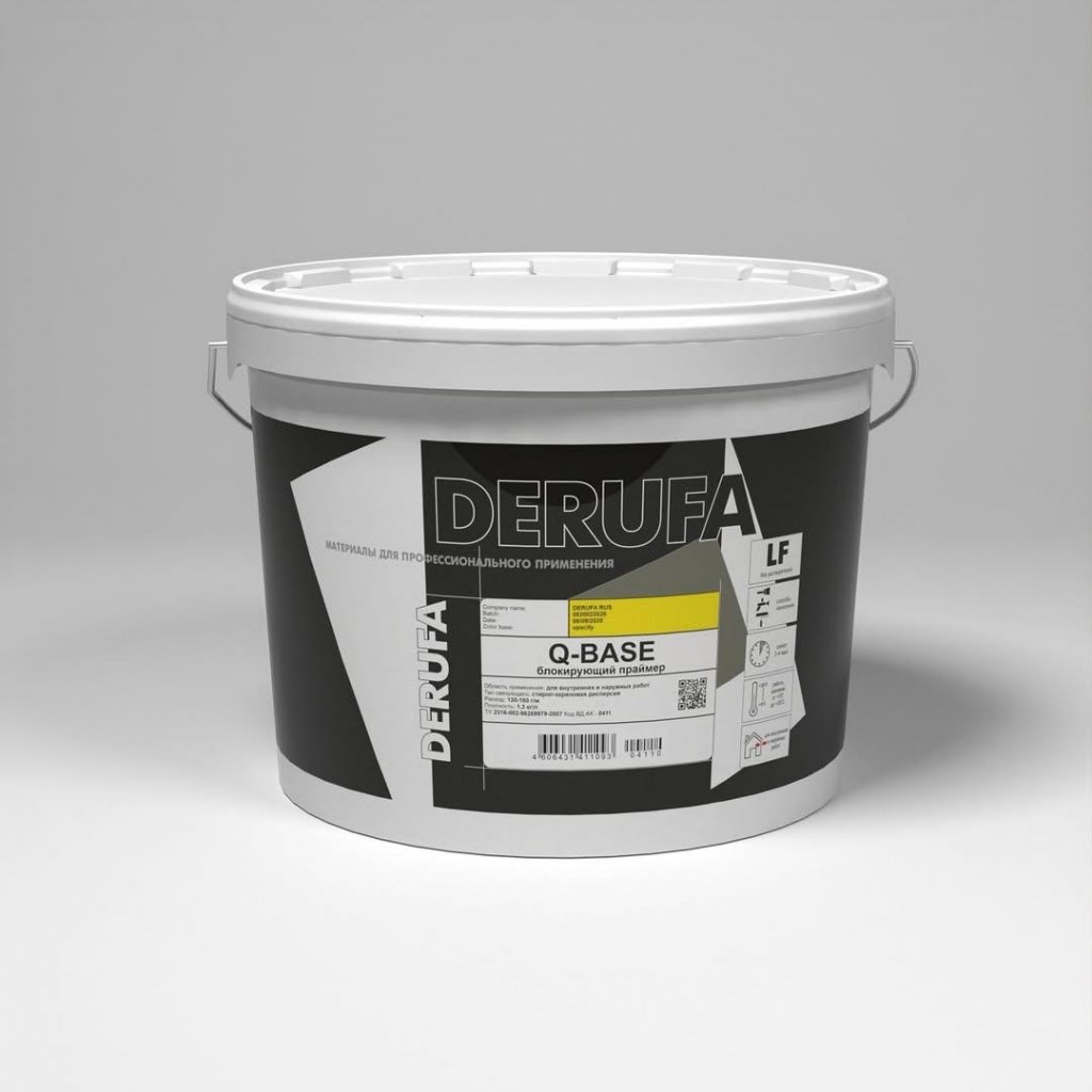 Грунтовка Derufa Q-Base для внутренних и наружных работ