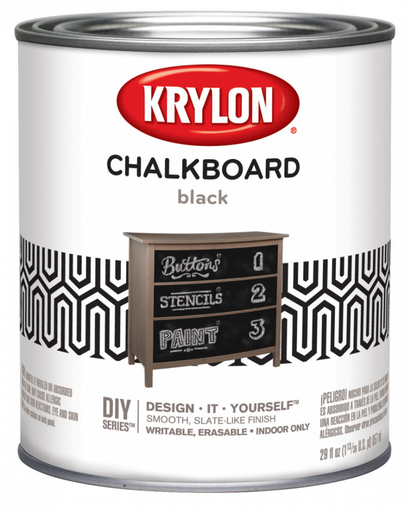 Грифельная краска для стен Sherwin Williams Krylon Chalk Board 0,95 л
