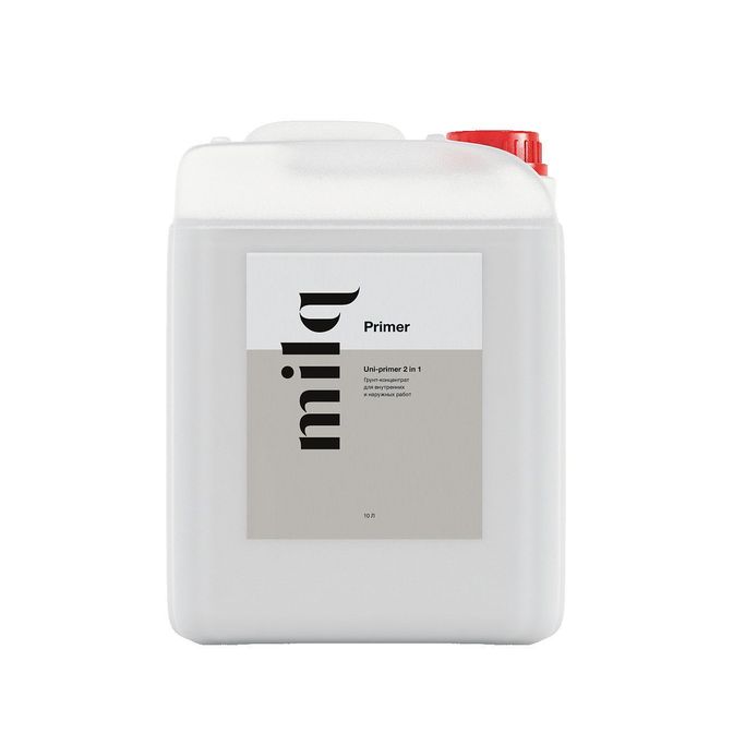 Грунт Milq Uni-primer 2 in 1 Универсальная 0,9-10 л