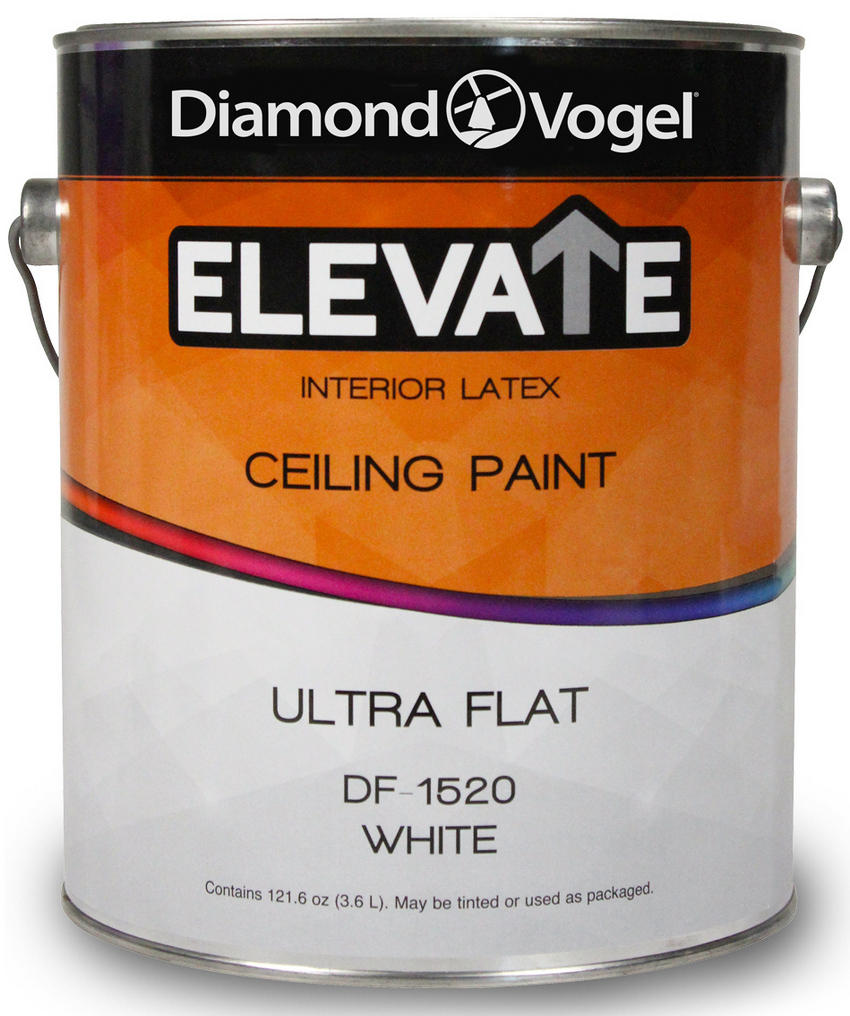 Глубок матовая латексная краска Diamond Vogel Elevate Interior Latex Ultra Flat Ceiling Paint