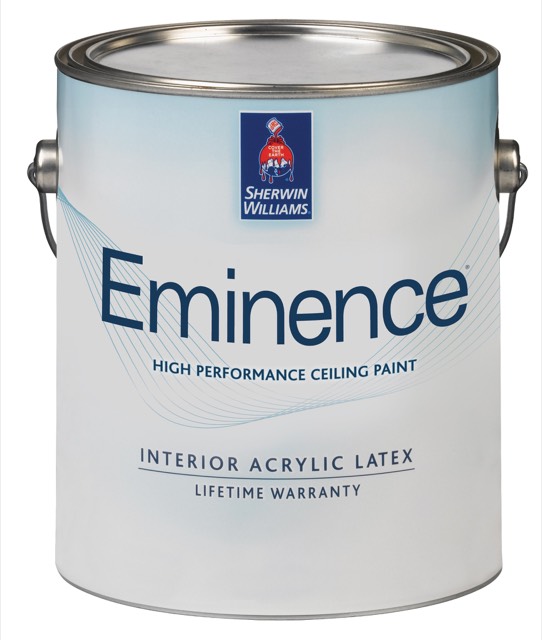 Потолочная краска Sherwin Williams Eminence High Performance Ceiling Paint глубокий мат 3,8 л