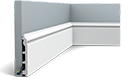 Монтаж плинтуса ORAC DECOR