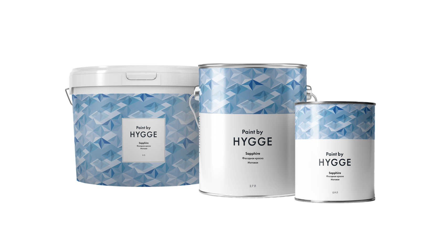 Фасадная краска HYGGE Sapphire Матовая