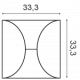 W107 CIRCLE Декоративная панель Orac Decor Полиуретан Orac Decor